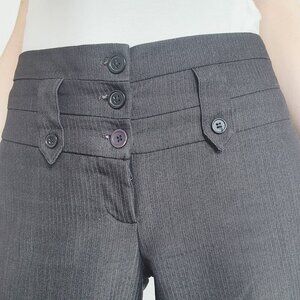 Elegant Black High-Waisted Women's Trousers